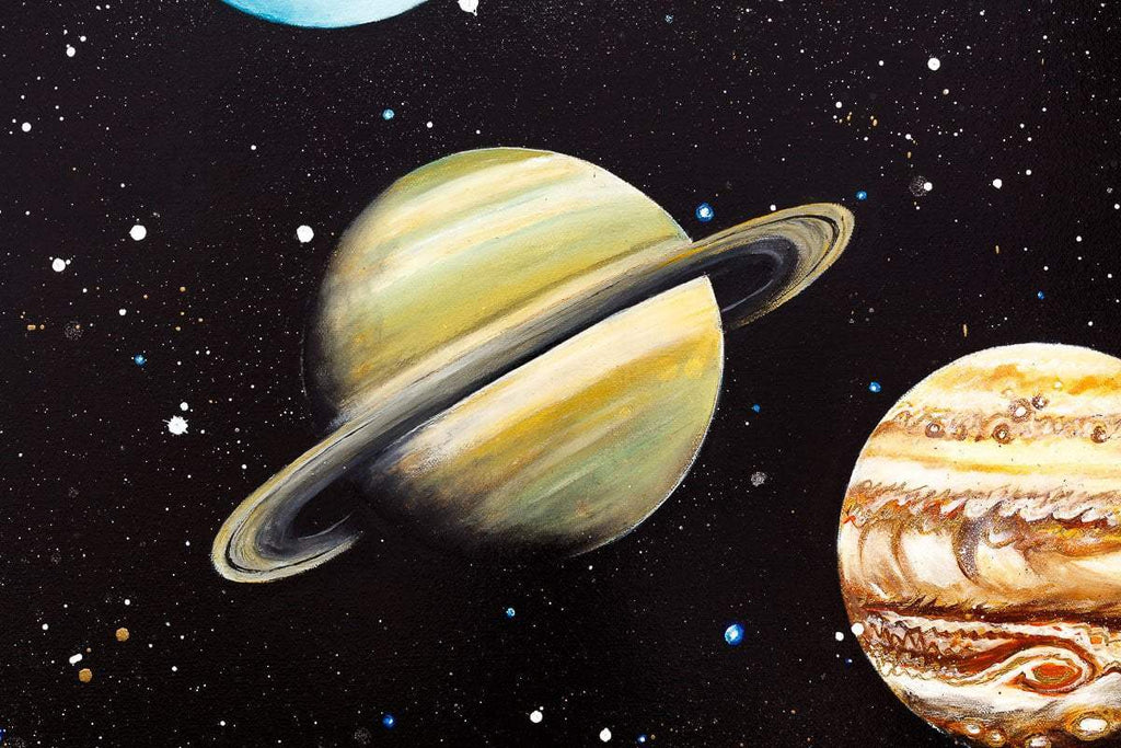 Out of This World - Original - SOLD by artist Becky Smith - Wyecliffe Galleries