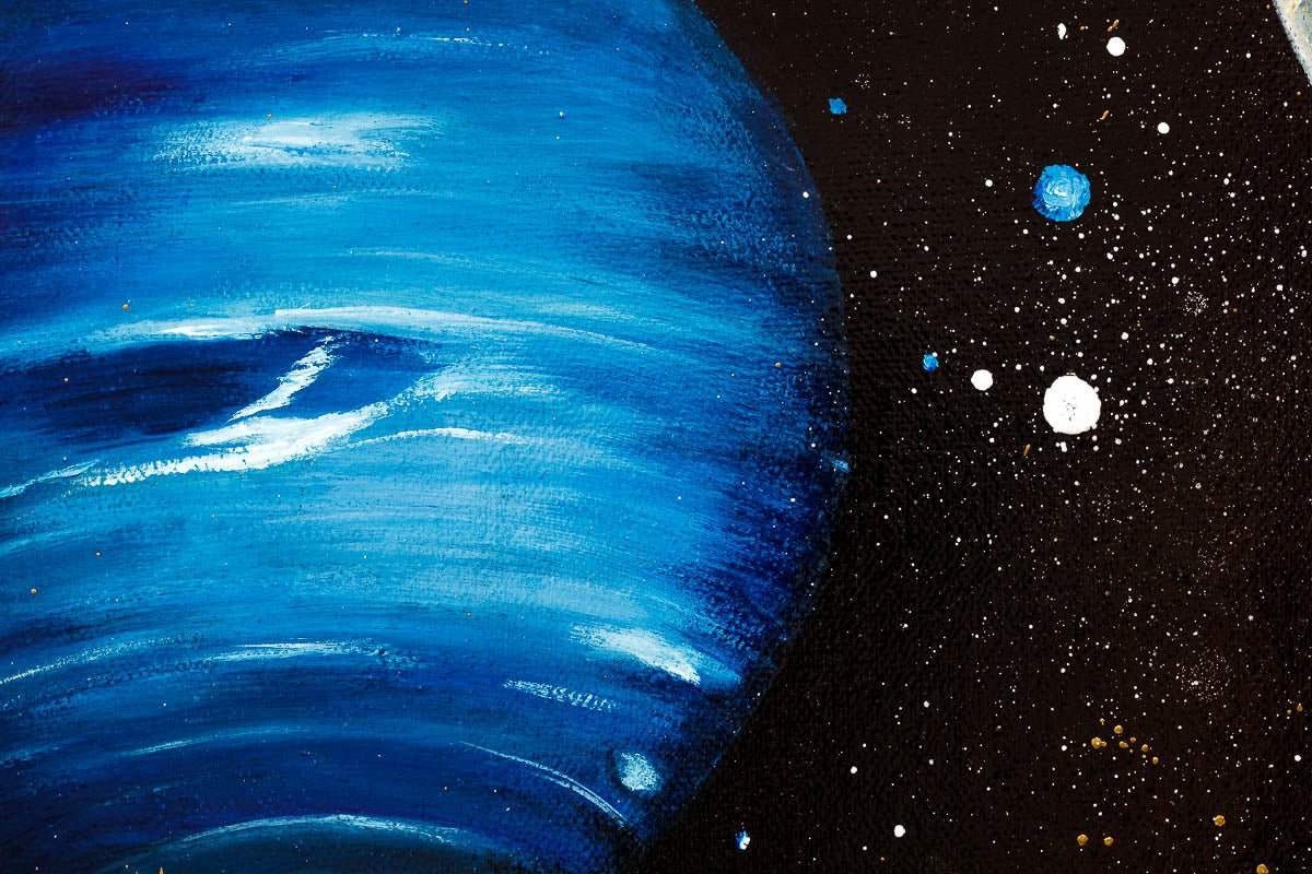 Out of This World - Original - SOLD by artist Becky Smith - Wyecliffe Galleries