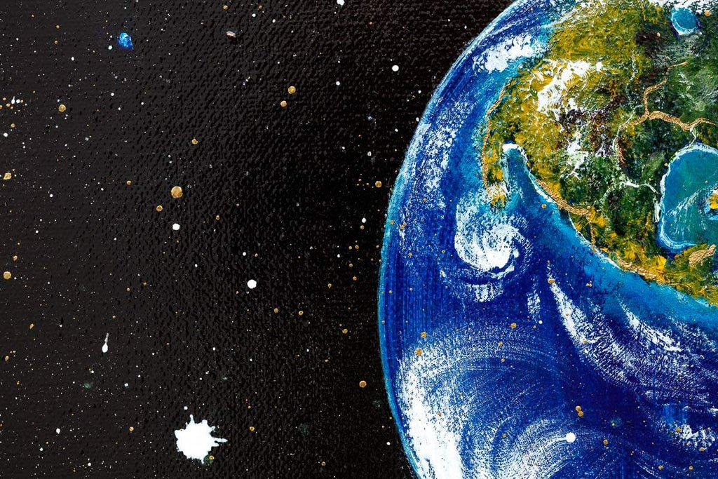 Out of This World - Original - SOLD by artist Becky Smith - Wyecliffe Galleries