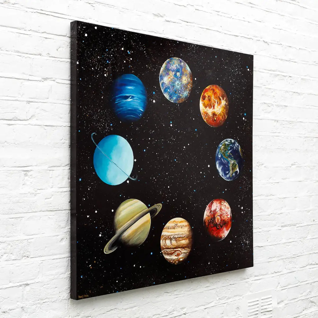 Out of This World - Original - SOLD by artist Becky Smith - Wyecliffe Galleries
