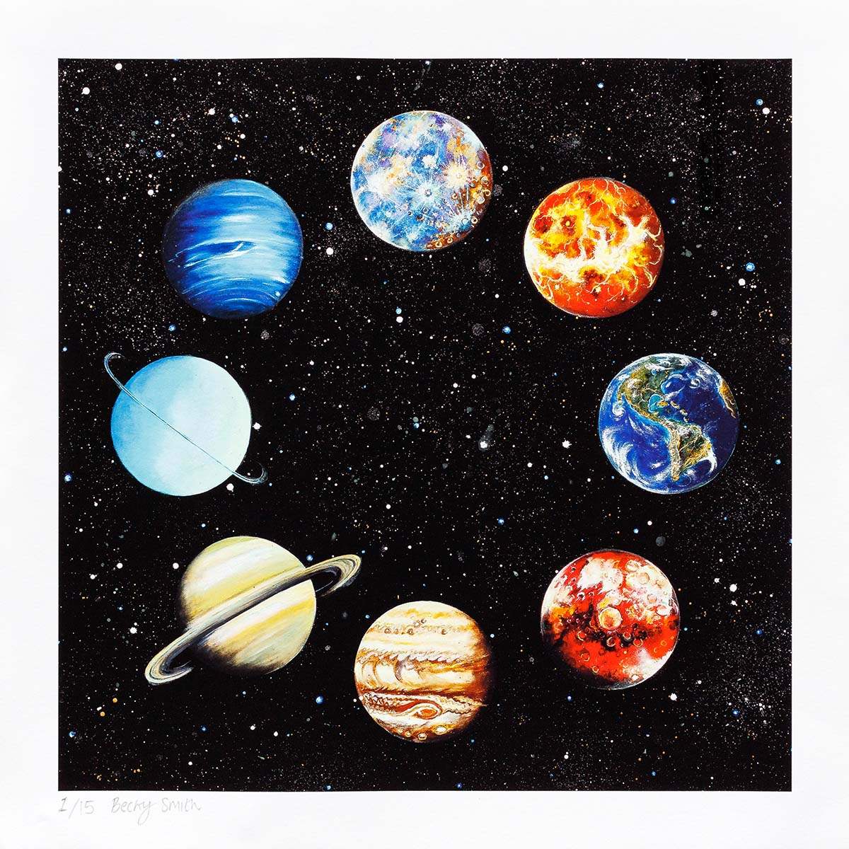 Out of This World - Standard Edition by artist Becky Smith - Wyecliffe Galleries