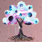 Pastel Skies - Original - SOLD by artist Becky Smith - Wyecliffe Galleries