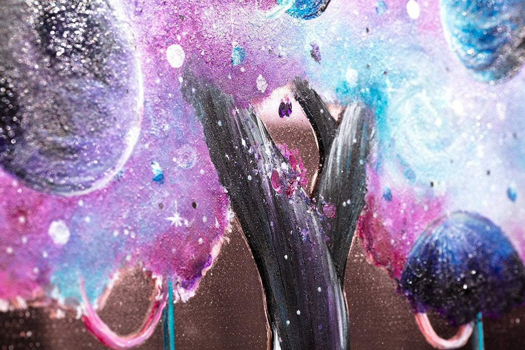 Pastel Skies - Original - SOLD by artist Becky Smith - Wyecliffe Galleries