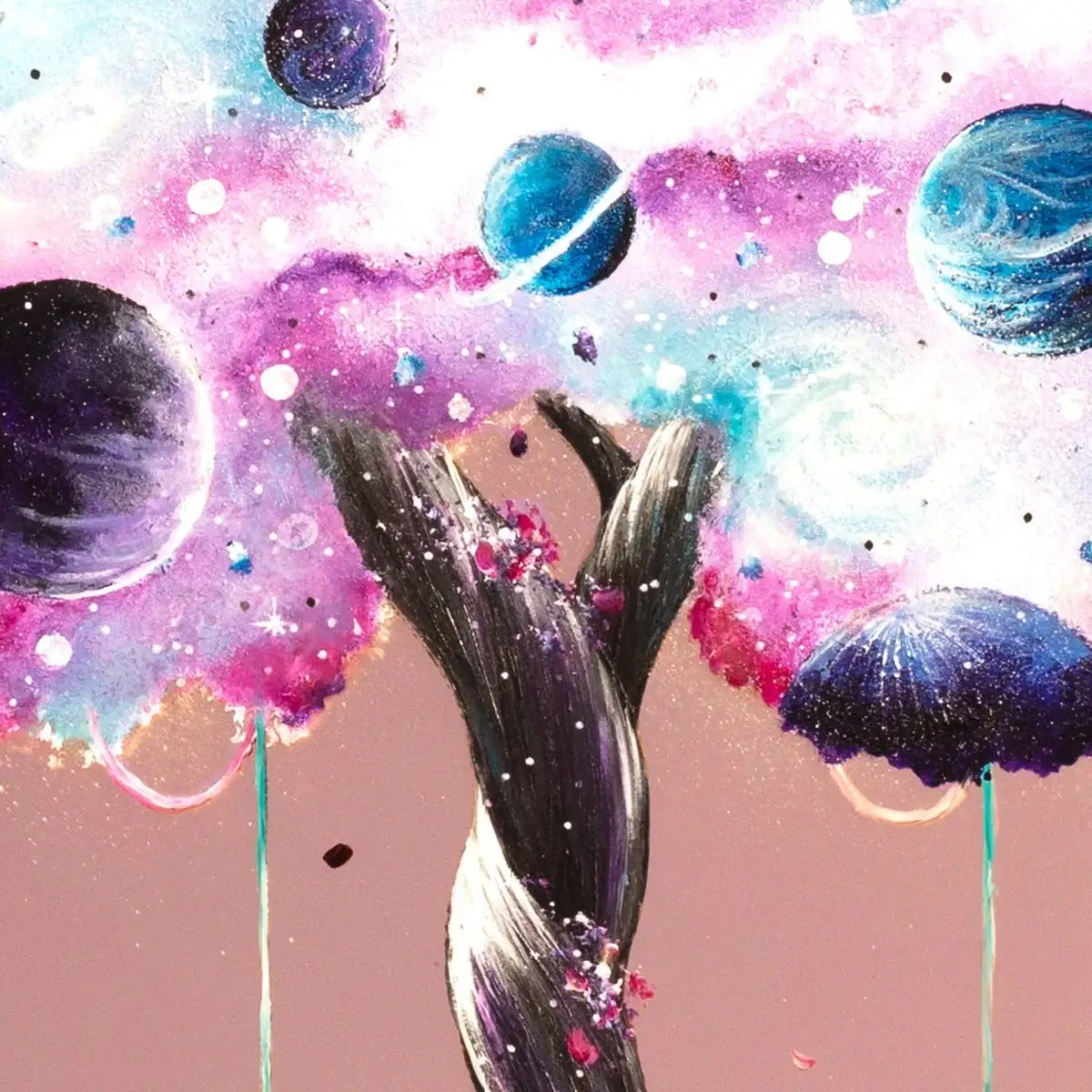 Pastel Skies - Original - SOLD by artist Becky Smith - Wyecliffe Galleries