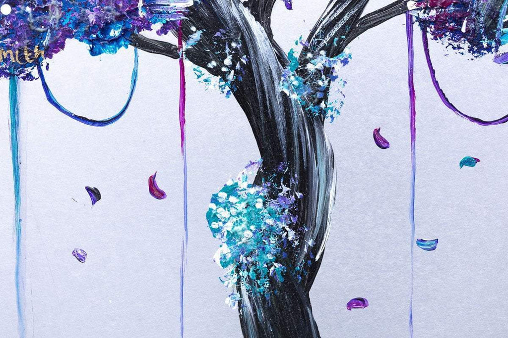 Pathway To Happiness - Original - SOLD by artist Becky Smith - Wyecliffe Galleries