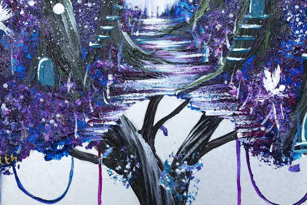 Pathway To Happiness - Original - SOLD by artist Becky Smith - Wyecliffe Galleries