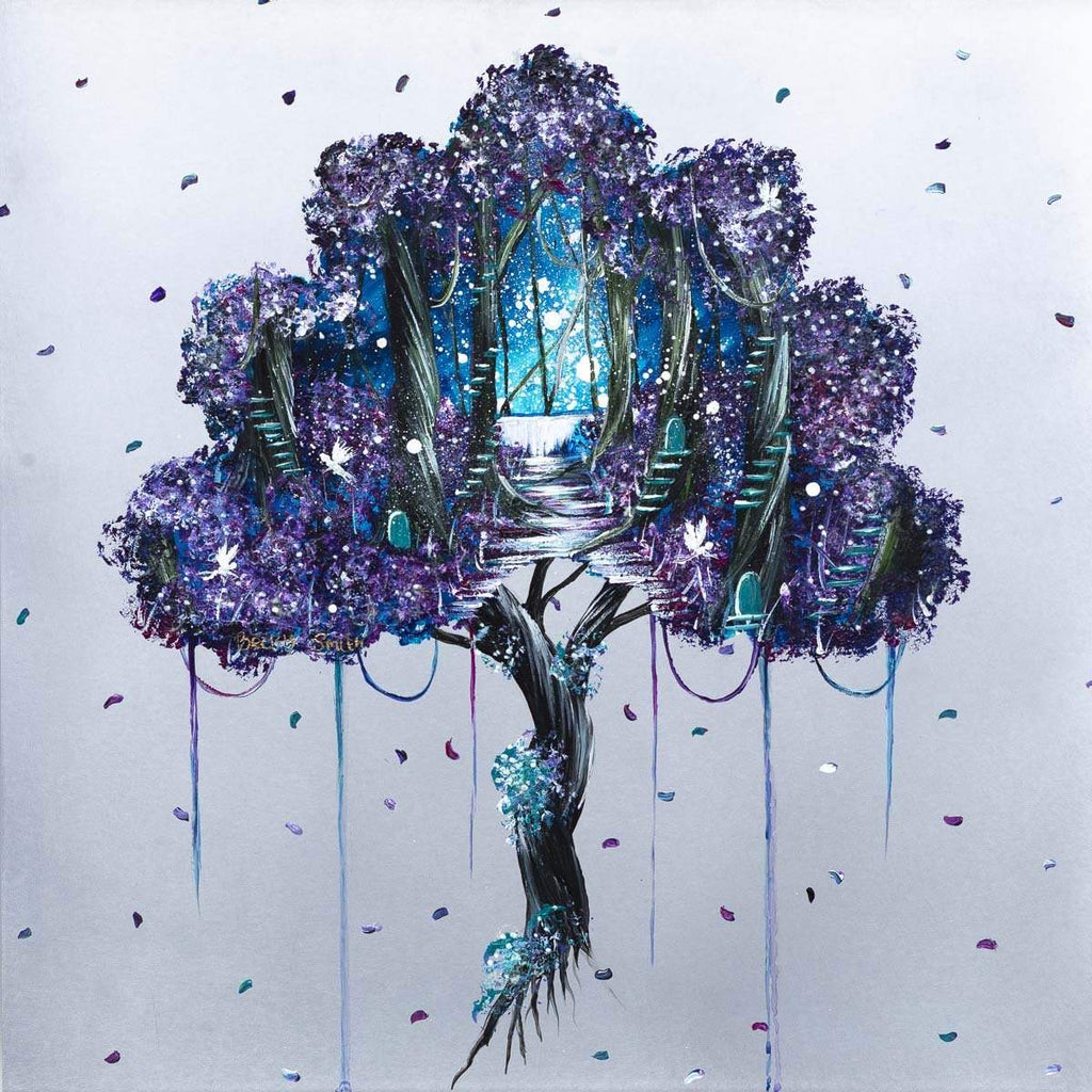 Pathway To Happiness - Original - SOLD by artist Becky Smith - Wyecliffe Galleries