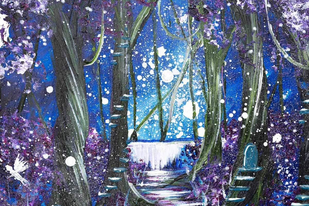 Pathway To Happiness - Original - SOLD by artist Becky Smith - Wyecliffe Galleries