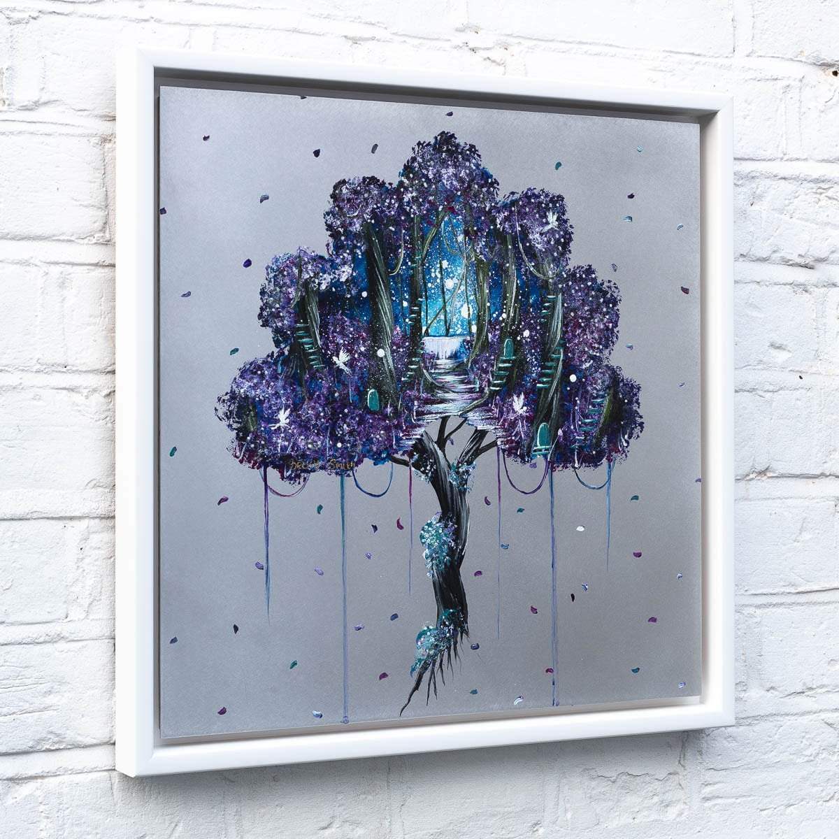 Pathway To Happiness - Original - SOLD by artist Becky Smith - Wyecliffe Galleries