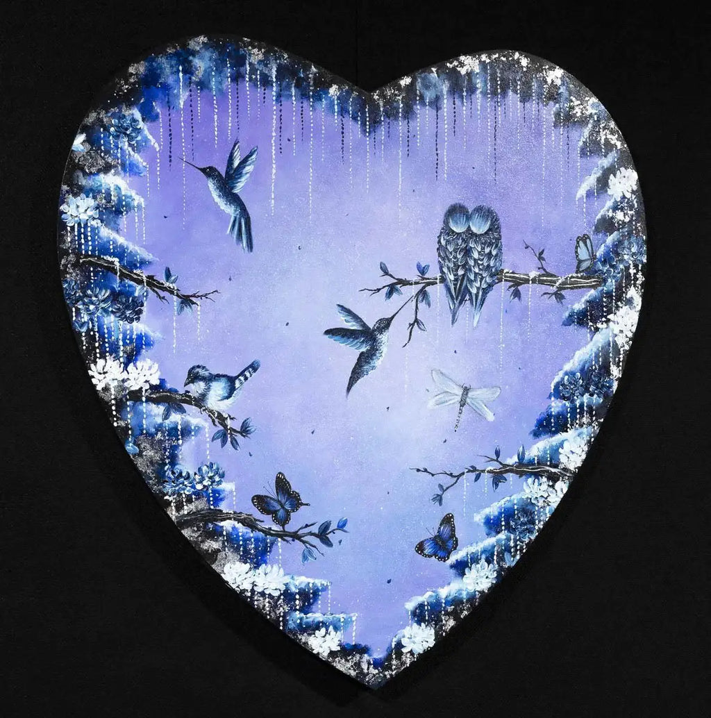 Perfect Harmony - Original - SOLD by artist Becky Smith - Wyecliffe Galleries