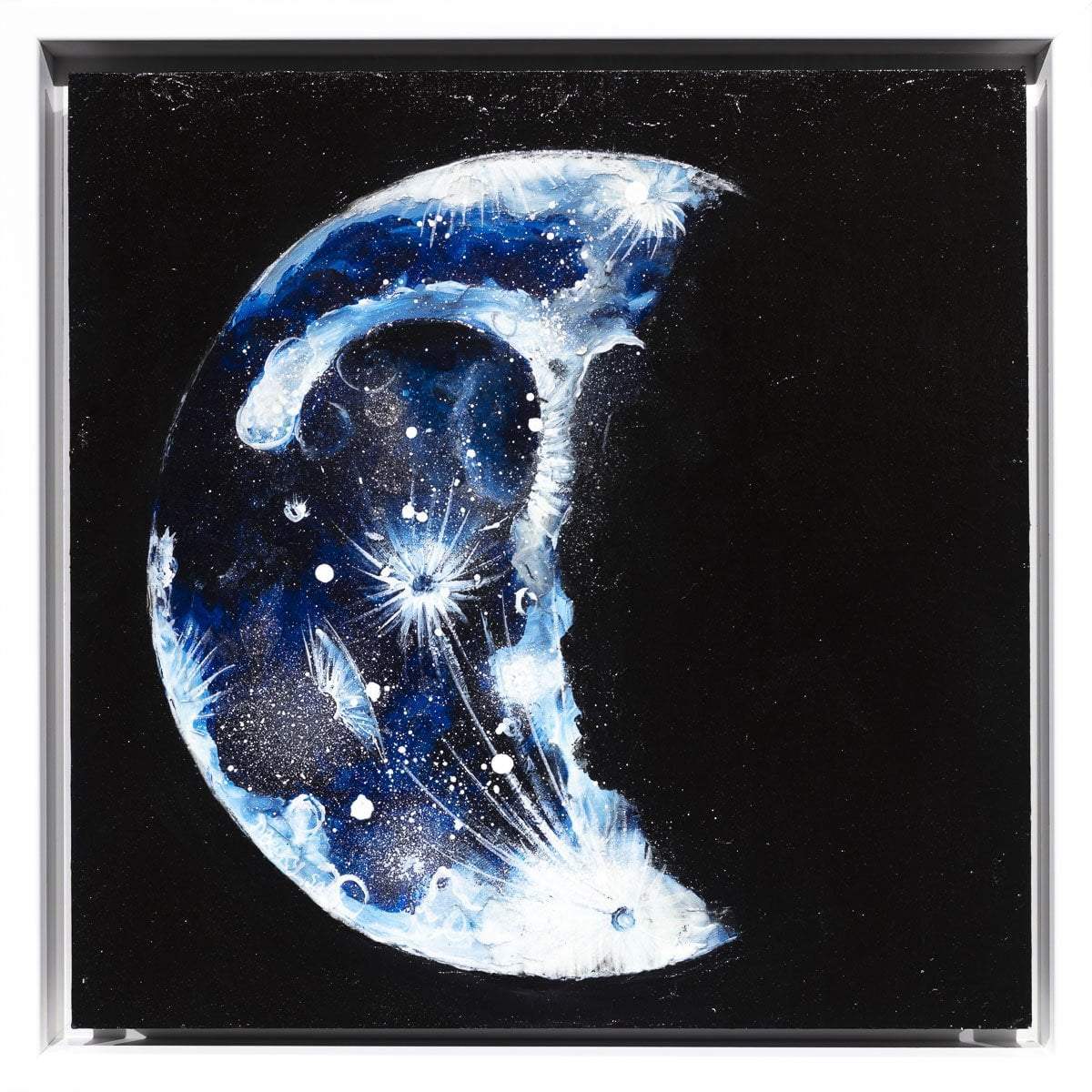 Phases of The Moon - Original Set of 3 - SOLD by artist Becky Smith - Wyecliffe Galleries