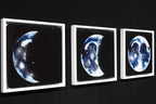 Phases of The Moon - Original Set of 3 - SOLD by artist Becky Smith - Wyecliffe Galleries