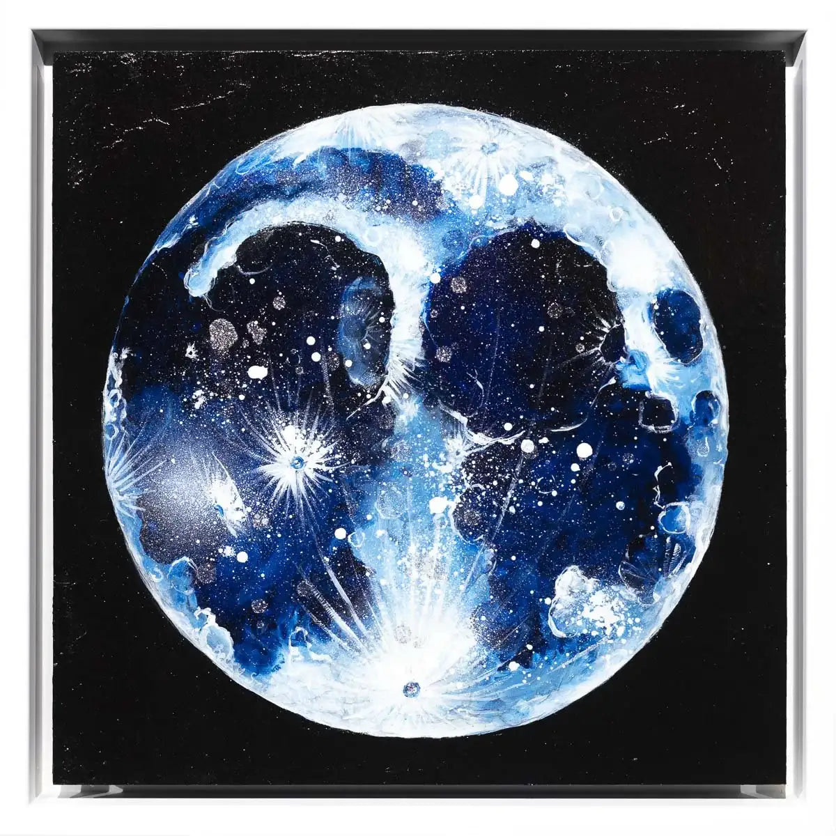 Phases of The Moon - Original Set of 3 - SOLD by artist Becky Smith - Wyecliffe Galleries