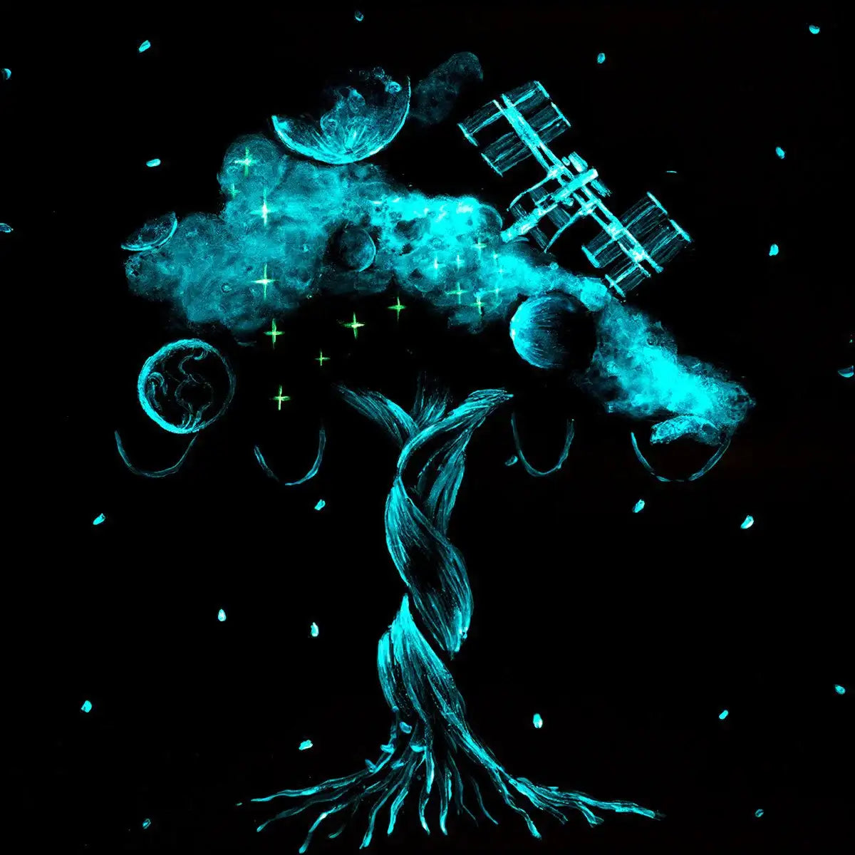 Pisces - Original - SOLD by artist Becky Smith - Wyecliffe Galleries