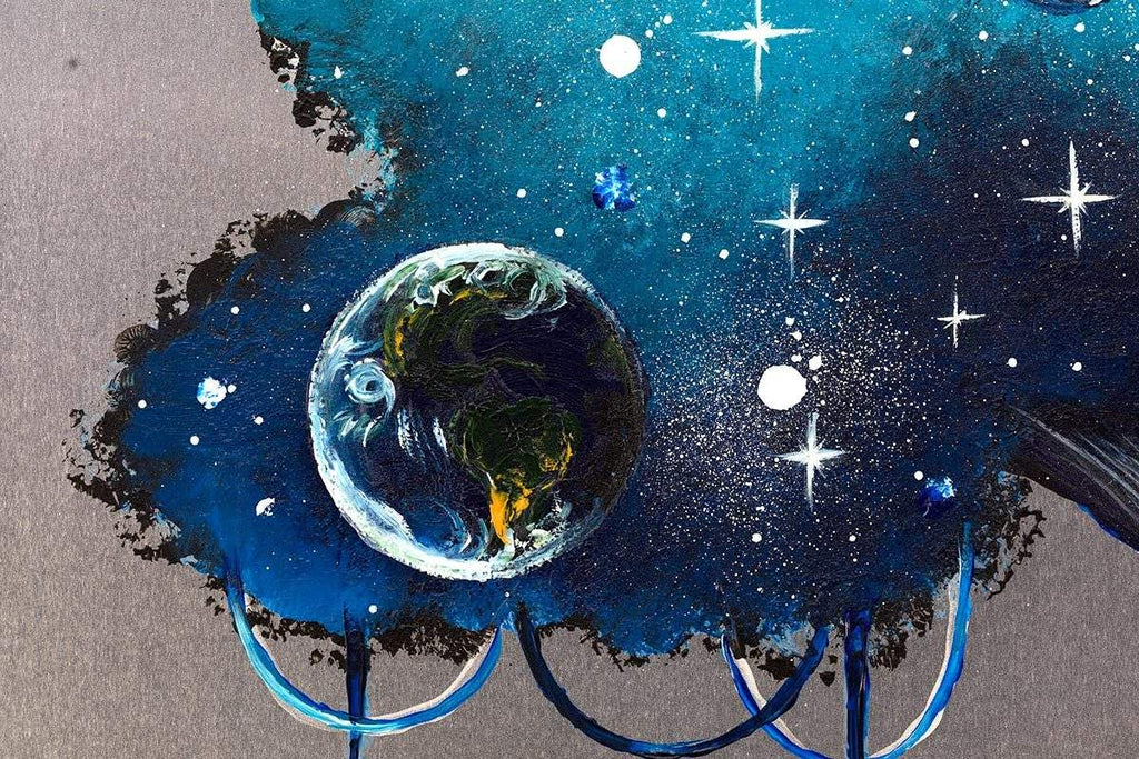 Pisces - Original - SOLD by artist Becky Smith - Wyecliffe Galleries