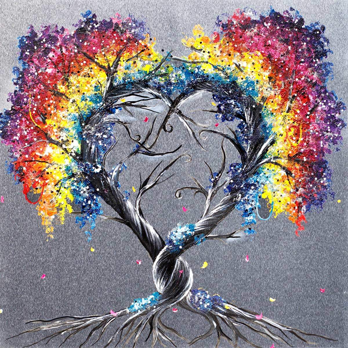 Pride in Our Love - Original - SOLD by artist Becky Smith - Wyecliffe Galleries