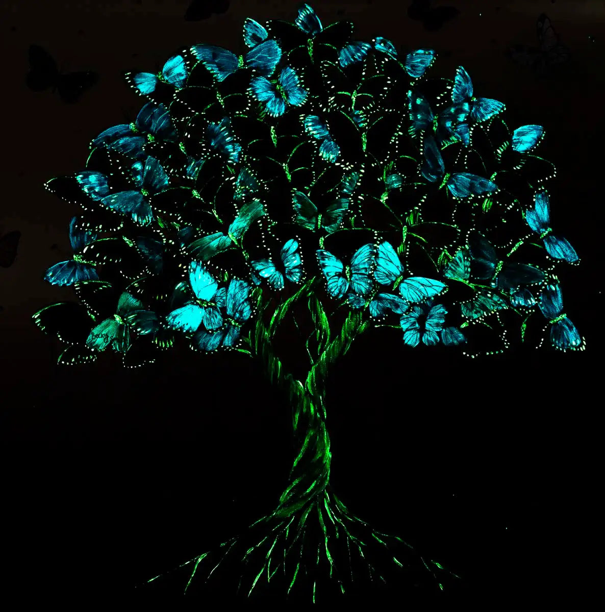 Pride Tree - Original - SOLD by artist Becky Smith - Wyecliffe Galleries