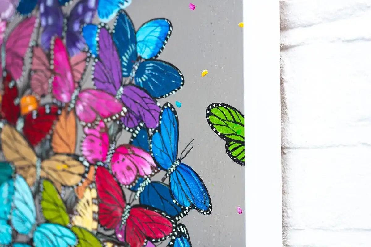 Pride Tree - Original - SOLD by artist Becky Smith - Wyecliffe Galleries