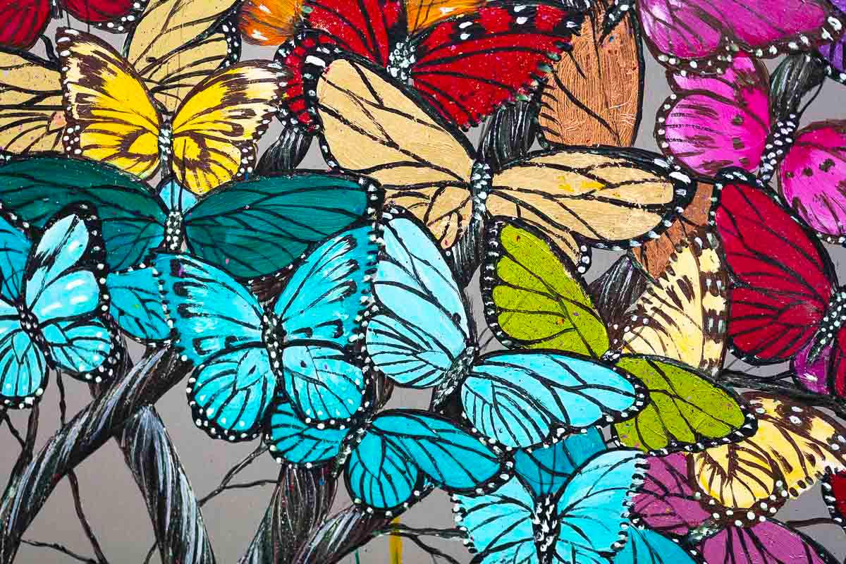 Pride Tree - Original - SOLD by artist Becky Smith - Wyecliffe Galleries