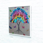 Pride Tree - Original - SOLD by artist Becky Smith - Wyecliffe Galleries