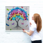 Pride Tree - Original - SOLD by artist Becky Smith - Wyecliffe Galleries