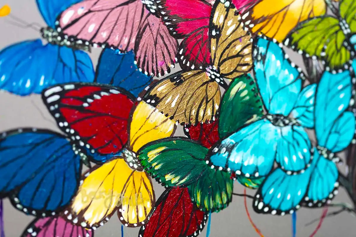 Pride Tree - Original - SOLD by artist Becky Smith - Wyecliffe Galleries