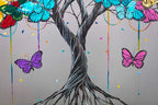 Pride Tree - Original - SOLD by artist Becky Smith - Wyecliffe Galleries