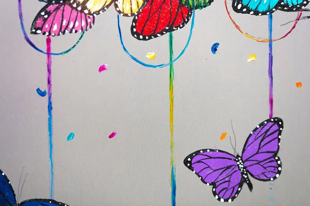 Pride Tree - Original - SOLD by artist Becky Smith - Wyecliffe Galleries