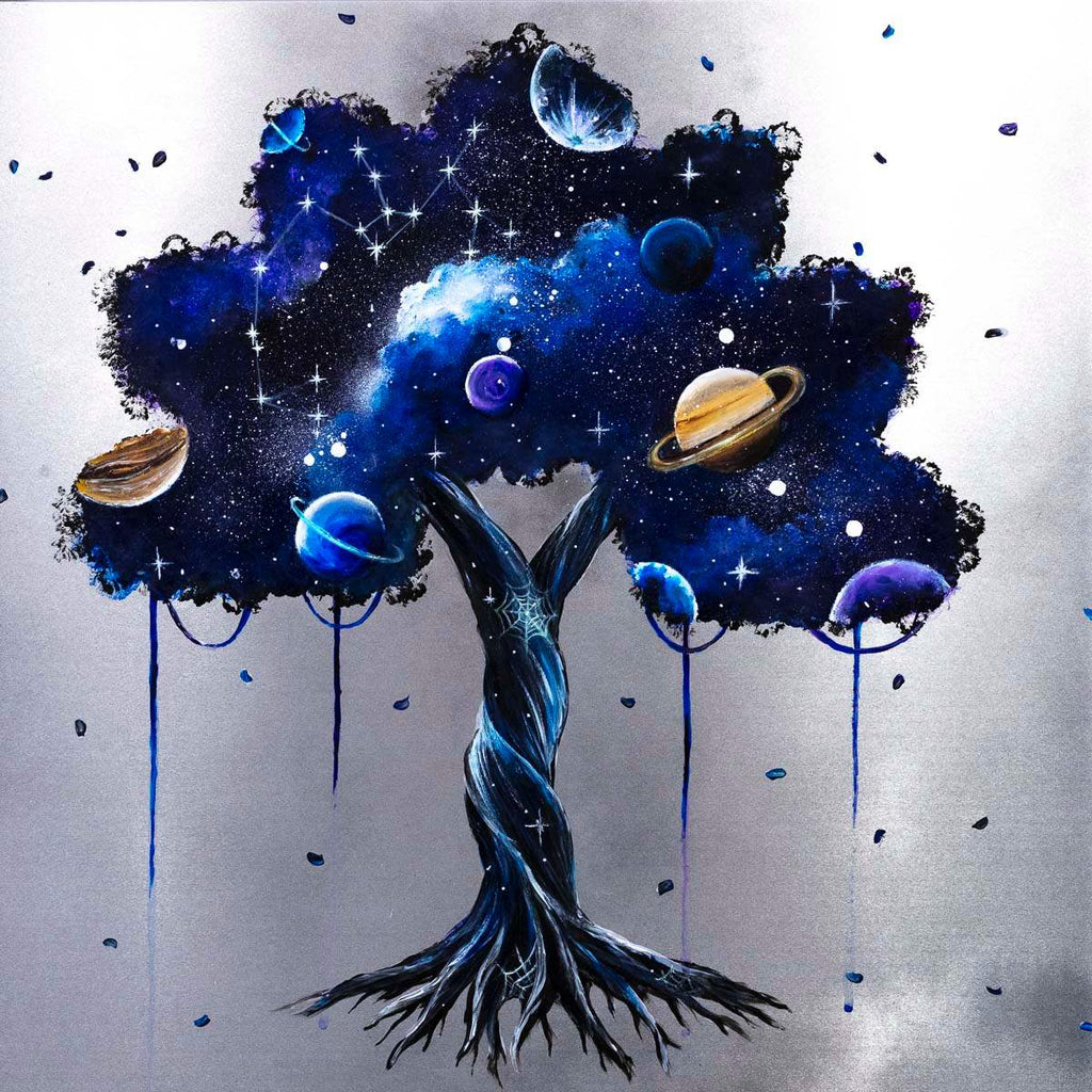 Sagittarius - Original - SOLD by artist Becky Smith - Wyecliffe Galleries