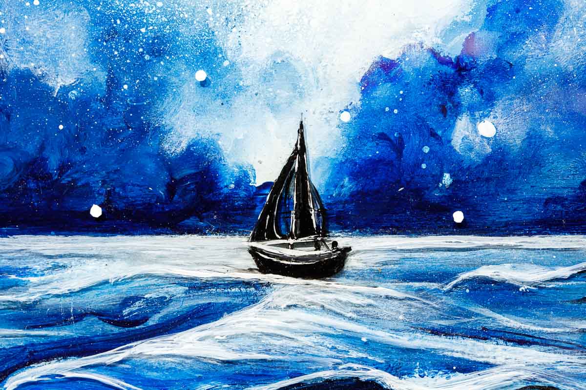 Sails on the Horizon - Original Becky Smith Original