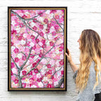 Sakura Blossom I - Original - SOLD by artist Becky Smith - Wyecliffe Galleries