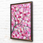 Sakura Blossom II - Original - SOLD by artist Becky Smith - Wyecliffe Galleries