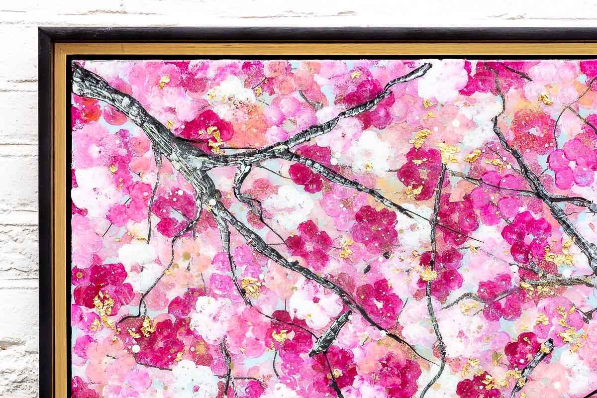 Sakura Blossom - Original - SOLD by artist Becky Smith - Wyecliffe Galleries