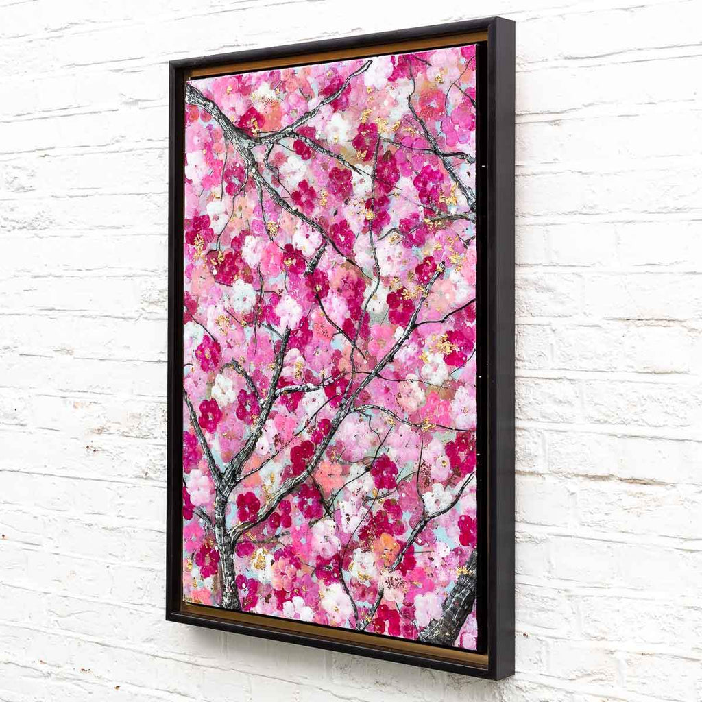 Sakura Blossom - Original - SOLD by artist Becky Smith - Wyecliffe Galleries
