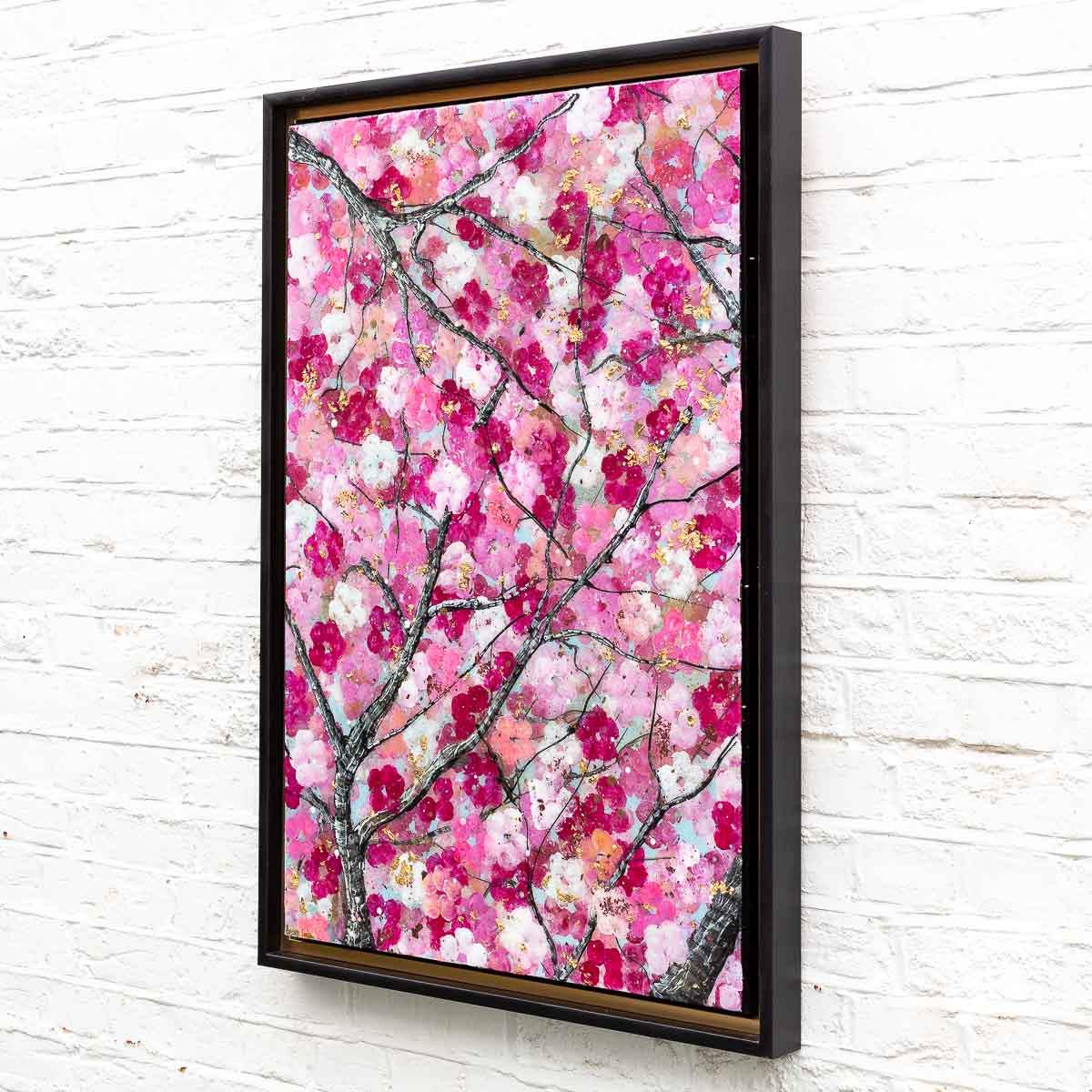 Sakura Blossom - Original - SOLD by artist Becky Smith - Wyecliffe Galleries