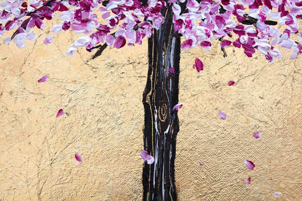 Sakura Tree - Original - SOLD by artist Becky Smith - Wyecliffe Galleries