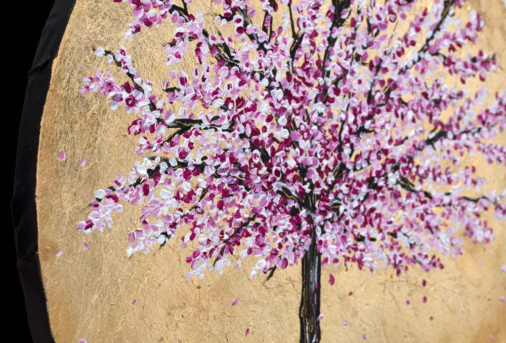 Sakura Tree - Original - SOLD by artist Becky Smith - Wyecliffe Galleries