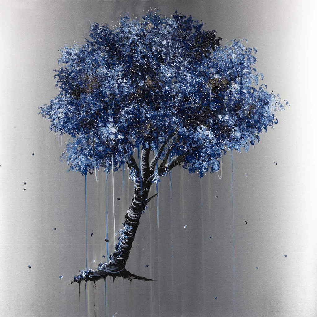 Sapphire Spring - Original - SOLD by artist Becky Smith - Wyecliffe Galleries