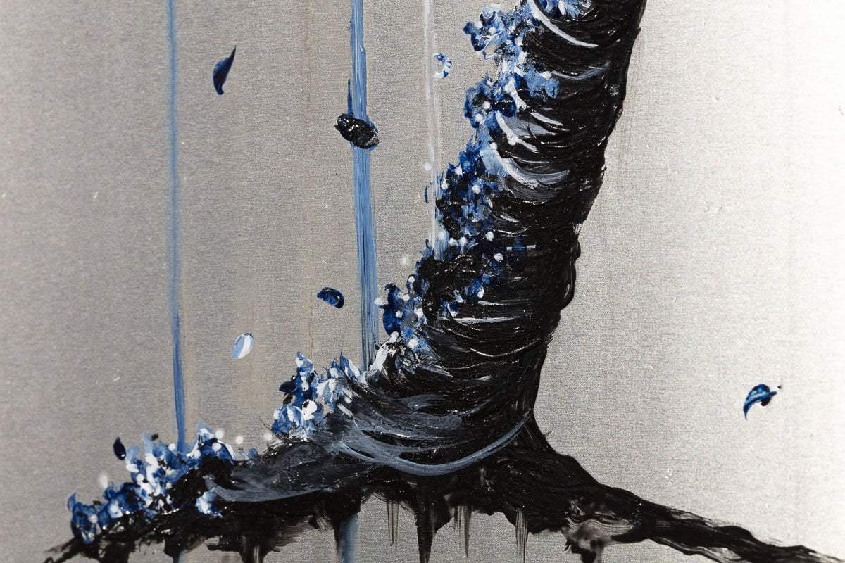 Sapphire Spring - Original - SOLD by artist Becky Smith - Wyecliffe Galleries