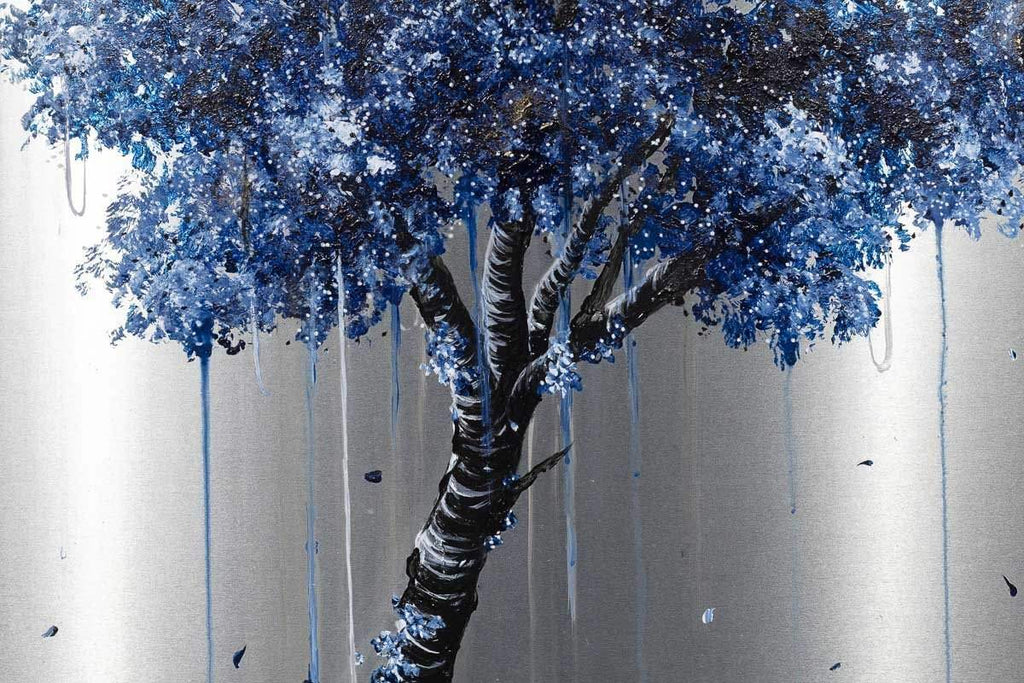 Sapphire Spring - Original - SOLD by artist Becky Smith - Wyecliffe Galleries