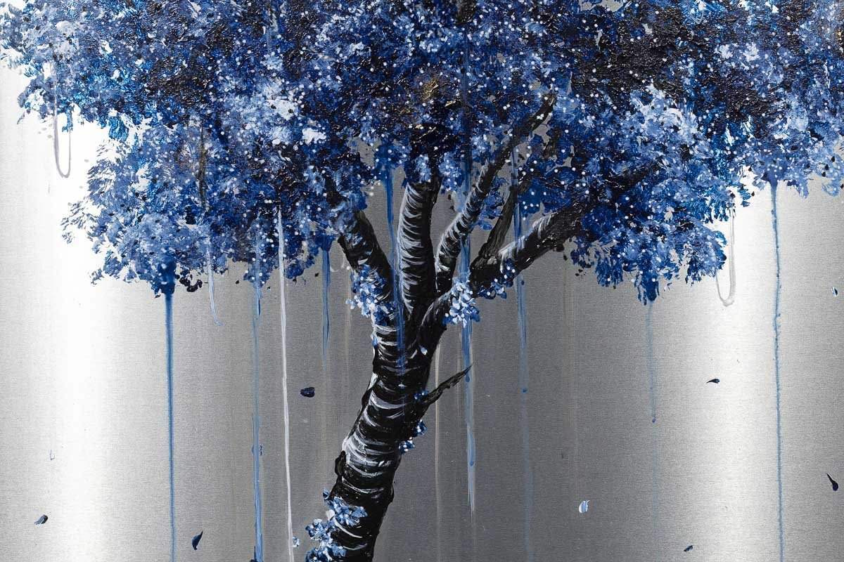 Sapphire Spring - Original - SOLD by artist Becky Smith - Wyecliffe Galleries