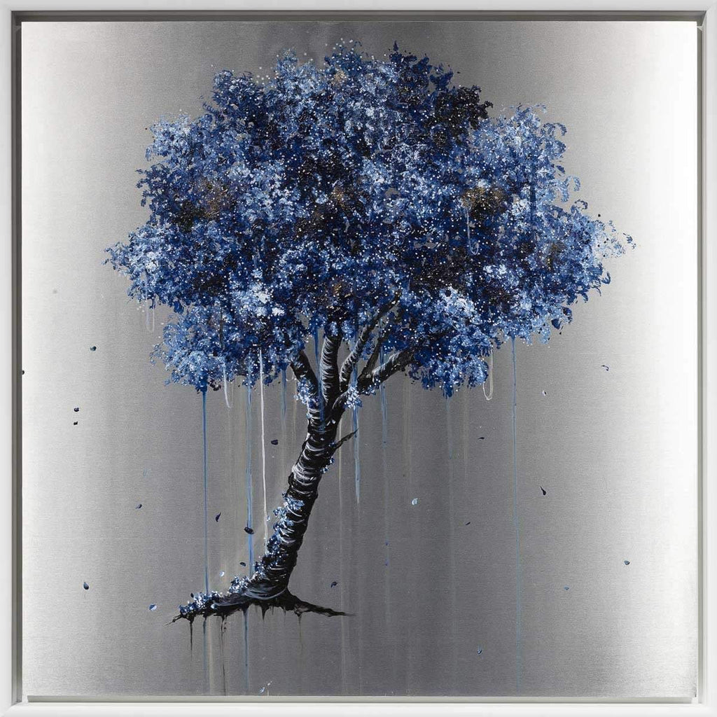 Sapphire Spring - Original - SOLD by artist Becky Smith - Wyecliffe Galleries