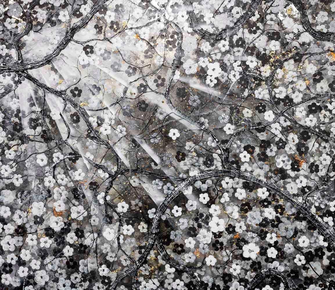 Shades of Grey - Original by artist Becky Smith - Wyecliffe Galleries