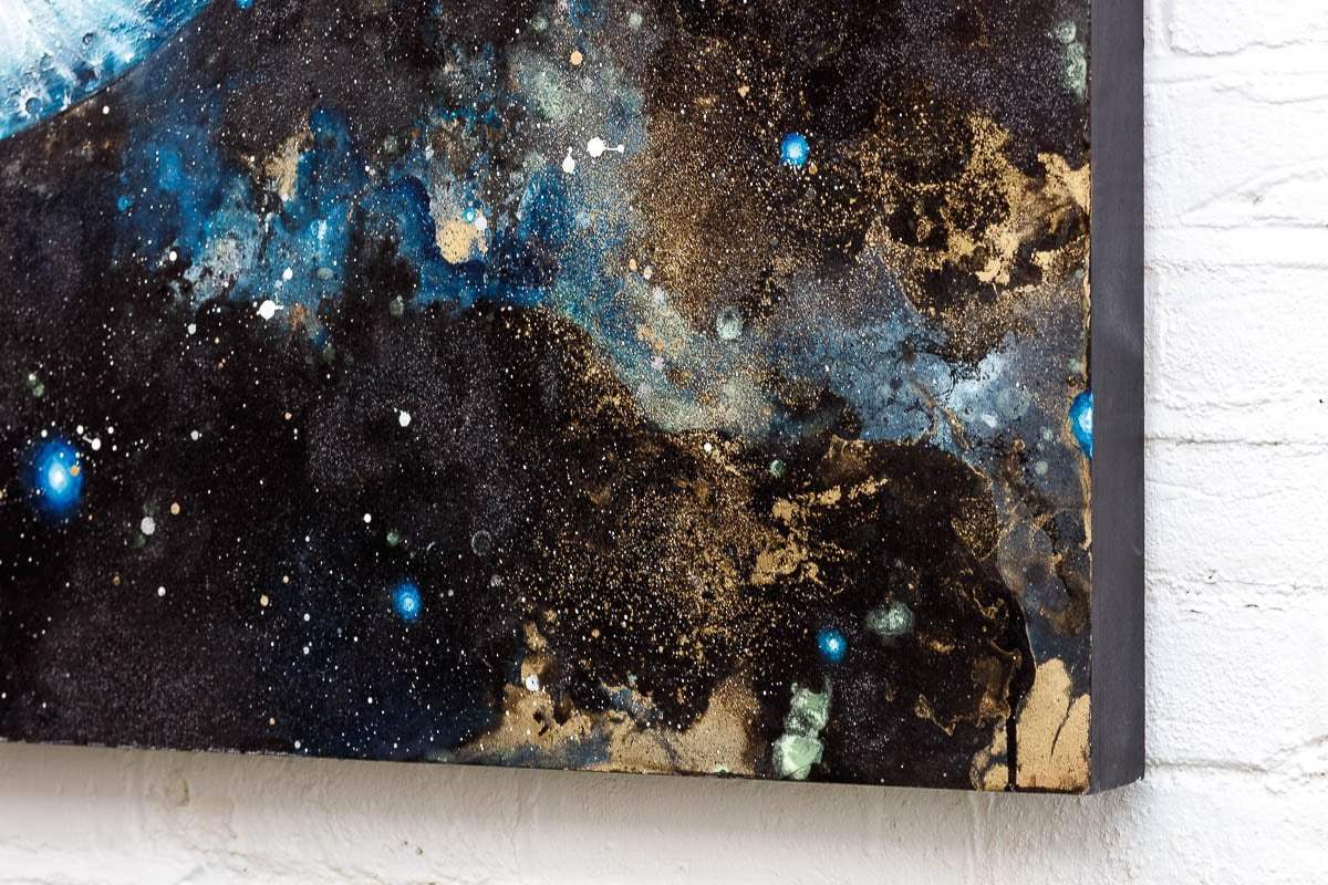 Shoot For The Moon - Original by artist Becky Smith - Wyecliffe Galleries