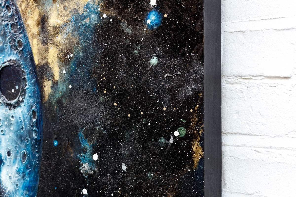 Shoot For The Moon - Original by artist Becky Smith - Wyecliffe Galleries