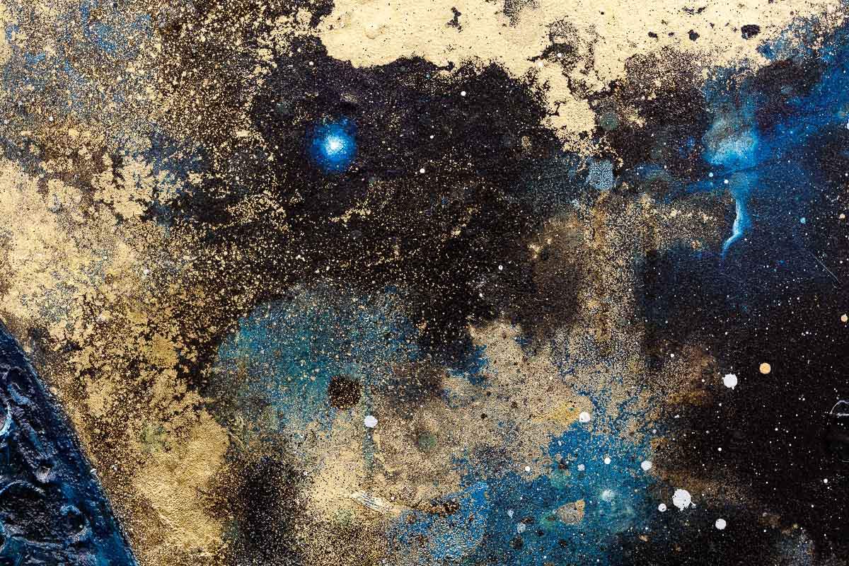 Shoot For The Moon - Original by artist Becky Smith - Wyecliffe Galleries