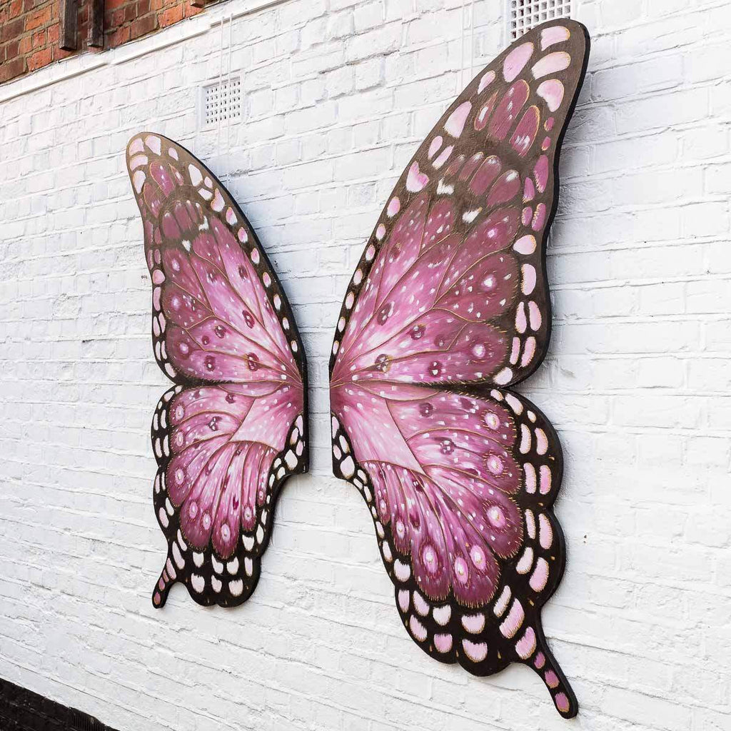 Social Butterfly - Original - SOLD by artist Becky Smith - Wyecliffe Galleries