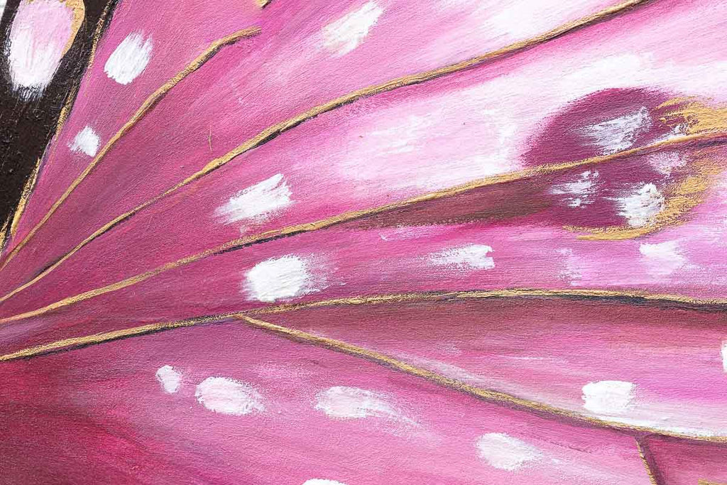 Social Butterfly - Original - SOLD by artist Becky Smith - Wyecliffe Galleries