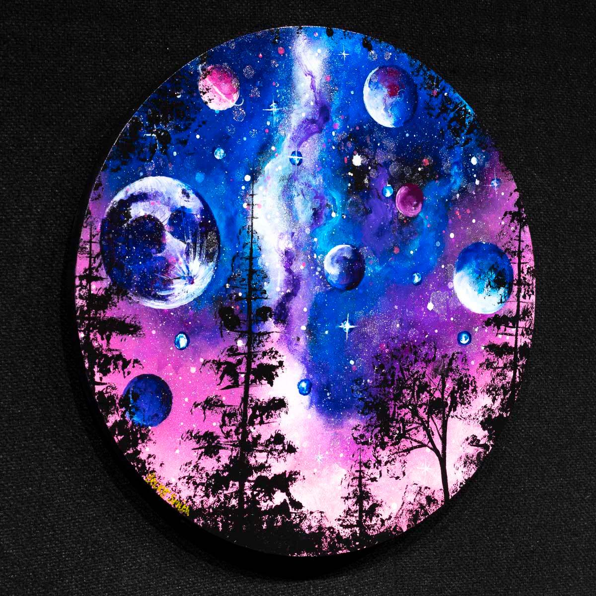 Solar Love - Original - SOLD by artist Becky Smith - Wyecliffe Galleries