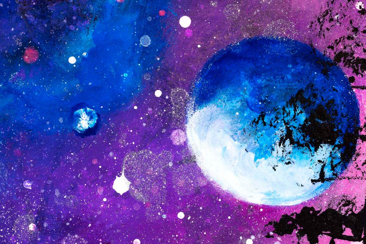 Solar Love - Original - SOLD by artist Becky Smith - Wyecliffe Galleries